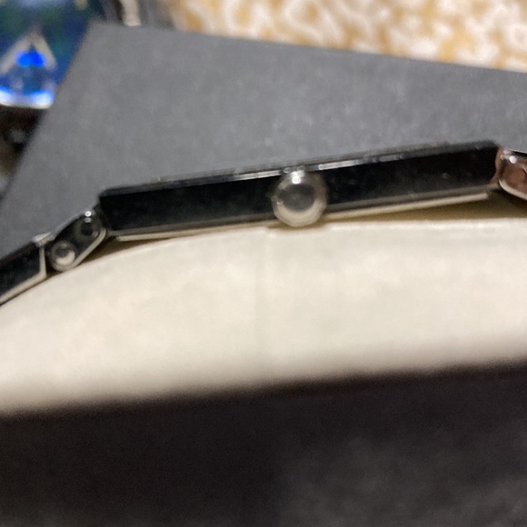 Mens silver sapphire watch - Picture 2 of 4